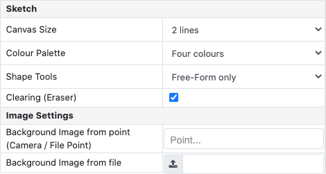 Sketch point web properties